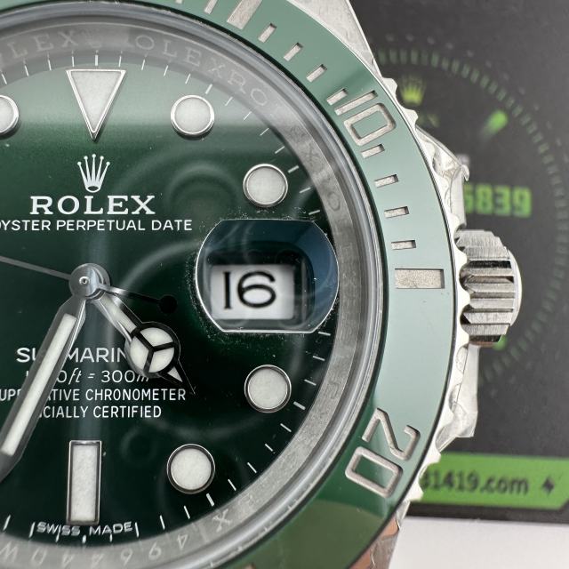 Clean廠勞力士116610lv綠水鬼V5版