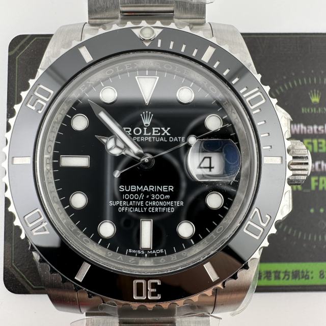 C廠勞力士二代黑水鬼116610ln-V5版