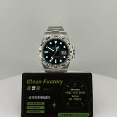 C廠勞力士探險家二代m226570-0002黑面實拍