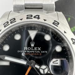 C廠勞力士探險家二代m226570-0002黑面實拍