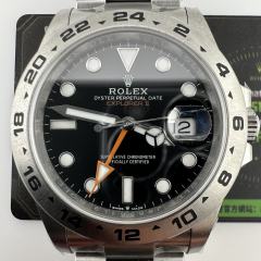 C廠勞力士探險家二代m226570-0002黑面實拍