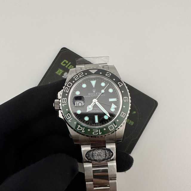 C廠勞力士格林尼治m126720雪碧圈三板帶