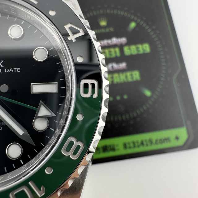 C廠勞力士格林尼治m126720雪碧圈三板帶