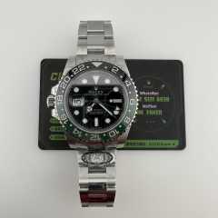 C廠勞力士格林尼治m126720雪碧圈三板帶