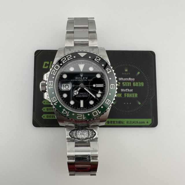 C廠勞力士格林尼治m126720雪碧圈三板帶