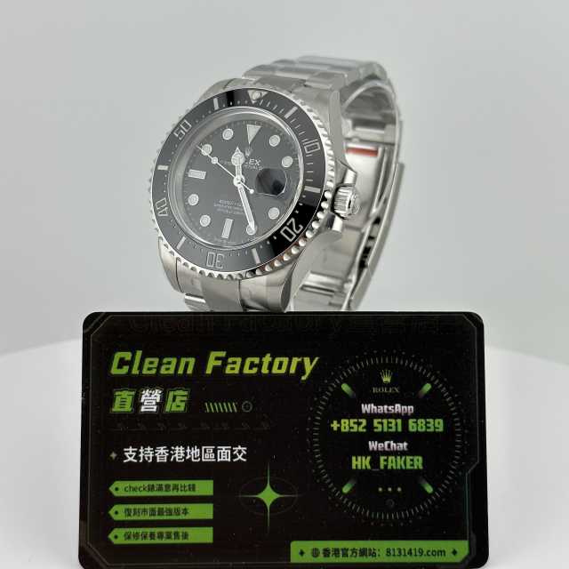 Clean廠勞力士海使型系列單紅鬼王126600新款