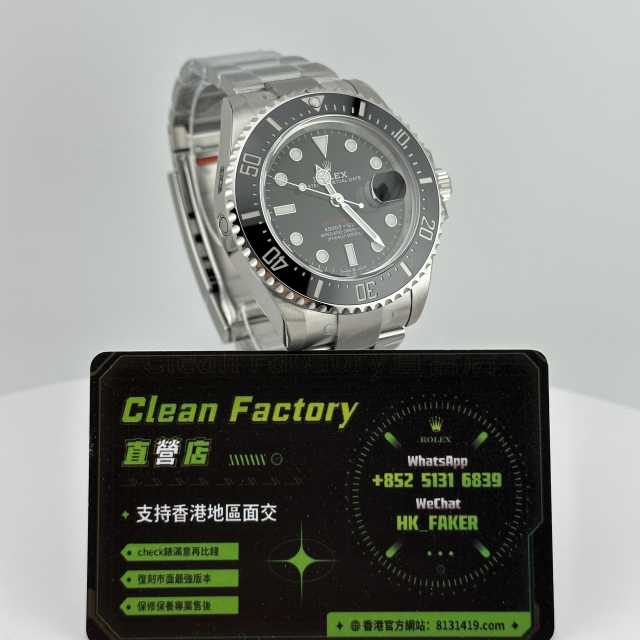 Clean廠勞力士海使型系列單紅鬼王126600新款