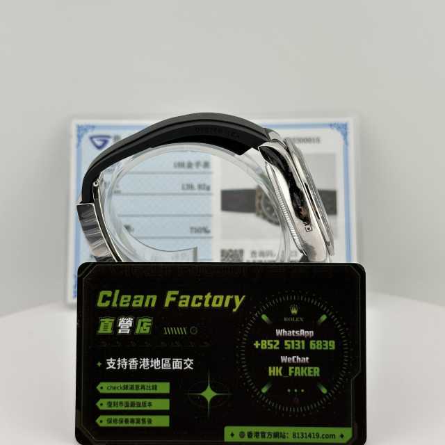 QF廠勞力士4131白金地通拿m126519包金升級配重140克
