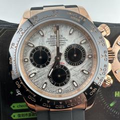 高仿Rolex地通拿m116515定製配重141克改裝升級案例