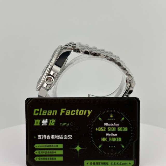 C廠勞力士GMT系列m126710grnr-0003黑灰圈綠針