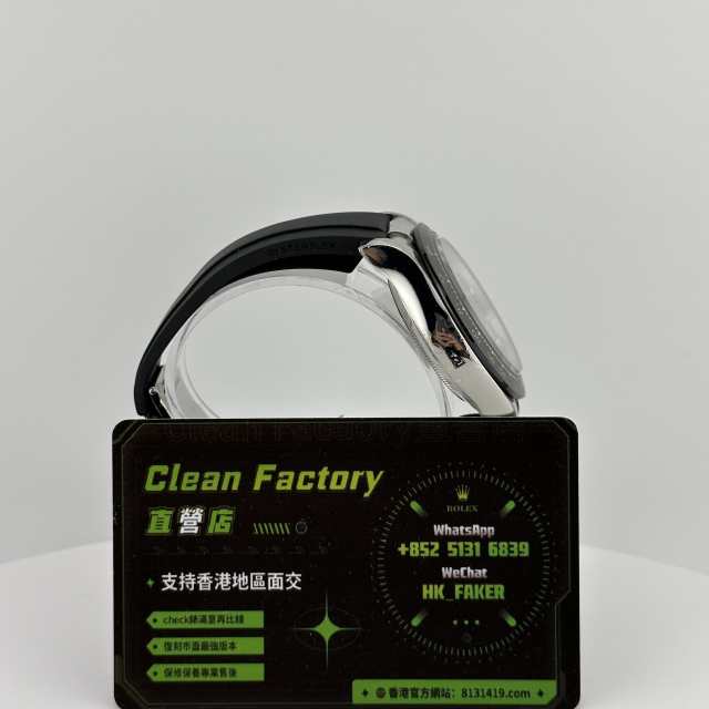 VS廠勞力士地通拿水泥灰m116519丹東4130機芯