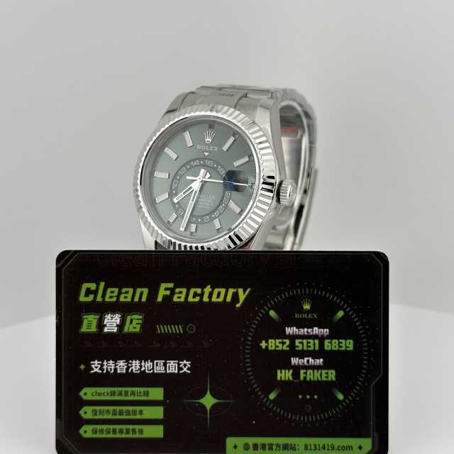ZF廠勞力士天行者系列m336934-0002綠面