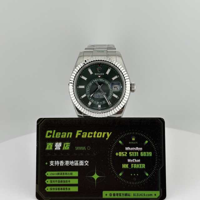 ZF廠勞力士天行者系列m336934-0002綠面