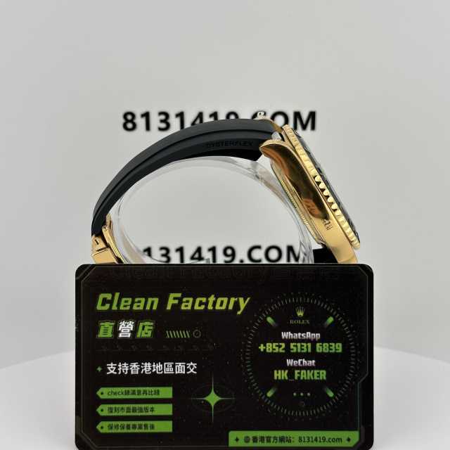 Clean廠勞力士YachtMaster系列m226658-0001黃金遊艇