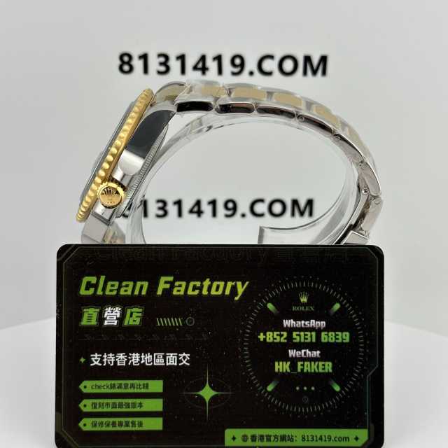 Clean廠官網格林尼治型116713ln間金GMT綠針實拍