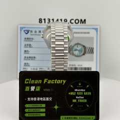 高仿勞力士Day-Date/m228396tbr-0002冰藍DD配重私人定製