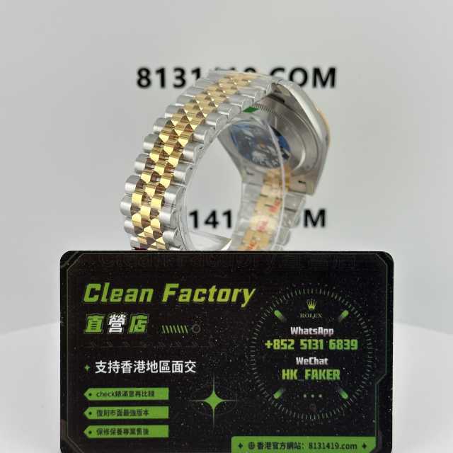 Clean廠/C廠勞力士日誌m126333-0020間金溫布頓款