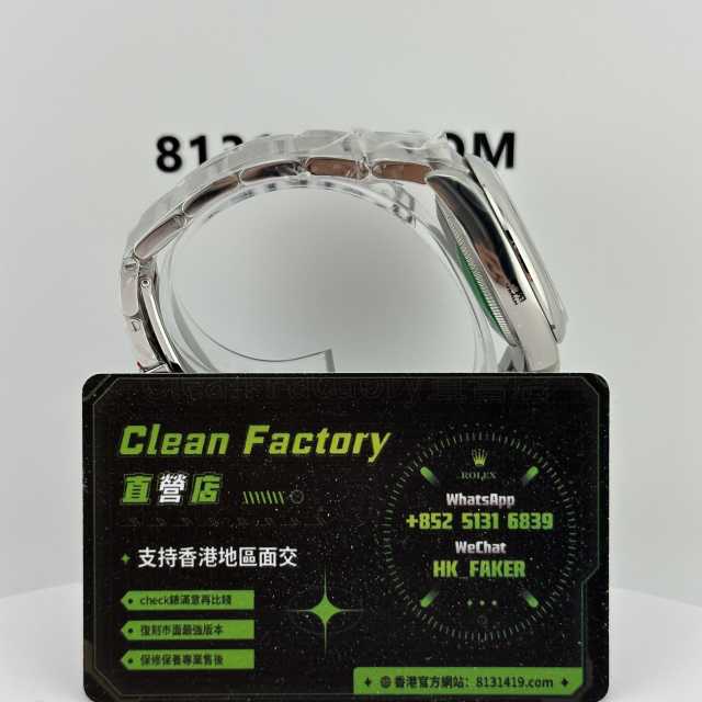 Clean廠香港勞力士蠔式恆動m126000-0008粉盤實拍
