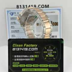 私人訂製Clean廠沙士圈m126711升級18K包金案例參考