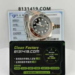 私人訂製Clean廠沙士圈m126711升級18K包金案例參考