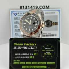 私人訂製Clean廠沙士圈m126711升級18K包金案例參考