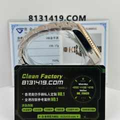 私人訂製Clean廠沙士圈m126711升級18K包金案例參考