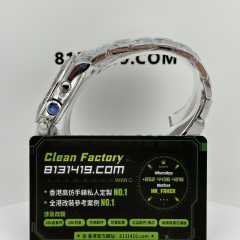 QF廠勞力士地通拿V5配重版m126506-0001冰藍地背透4131機芯