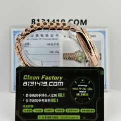 高仿勞力士Day-Date/m228235-0025玫瑰金DD配重私人訂製18K包金
