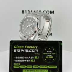 ARF廠勞力士日誌型系列m126334-0013灰面