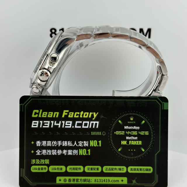 C廠勞力士冰藍地m126506-0002背透上海4131機芯