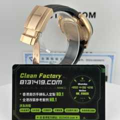 高端私人訂製高仿地通拿m116515ln-0055玫瑰金隕石面足重154克