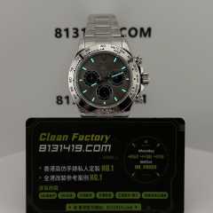 私人訂製高仿地通拿m126509-0003水泥灰足重215克