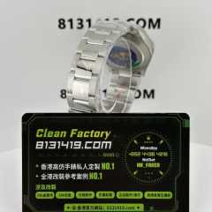 Clean廠官網勞力士地通拿116520黑鋼地實拍