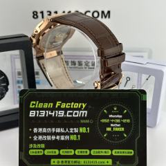 高端私人訂製PPF廠百達翡麗5712R-001玫瑰金皮帶款滿改