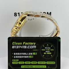 私人訂製高仿地通拿116508-0013綠金地足重214克