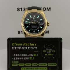 ZF廠勞力士天行者m336238-0002黃金配重187克