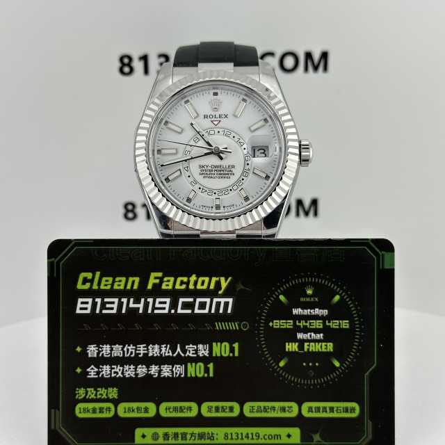 ZF廠勞力士天行者m336239-0003白金配重187克