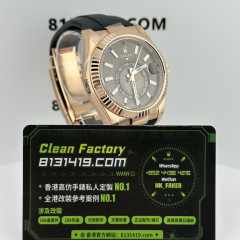 ZF廠勞力士天行者m336235-0002玫瑰金配重187克