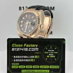 ZF廠勞力士天行者m336235-0002玫瑰金配重187克