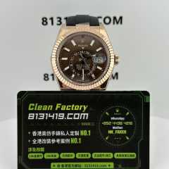 ZF廠勞力士天行者m336235-0002玫瑰金配重187克