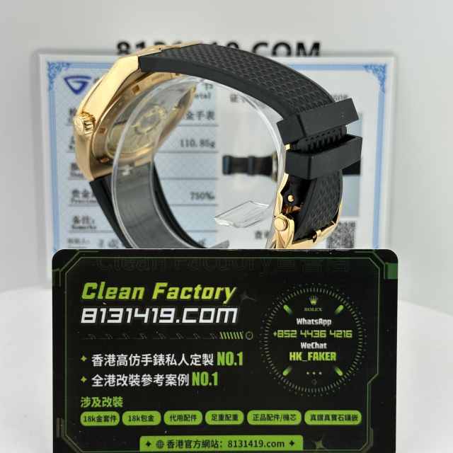 私人訂製MKS廠江詩丹頓縱橫四海4500V包金升級