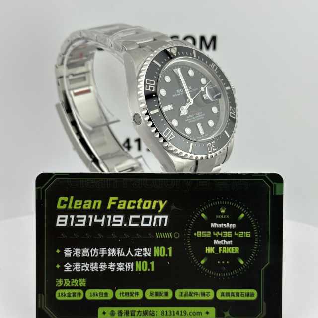 Clean廠勞力士海使型系列單紅鬼王126600新款