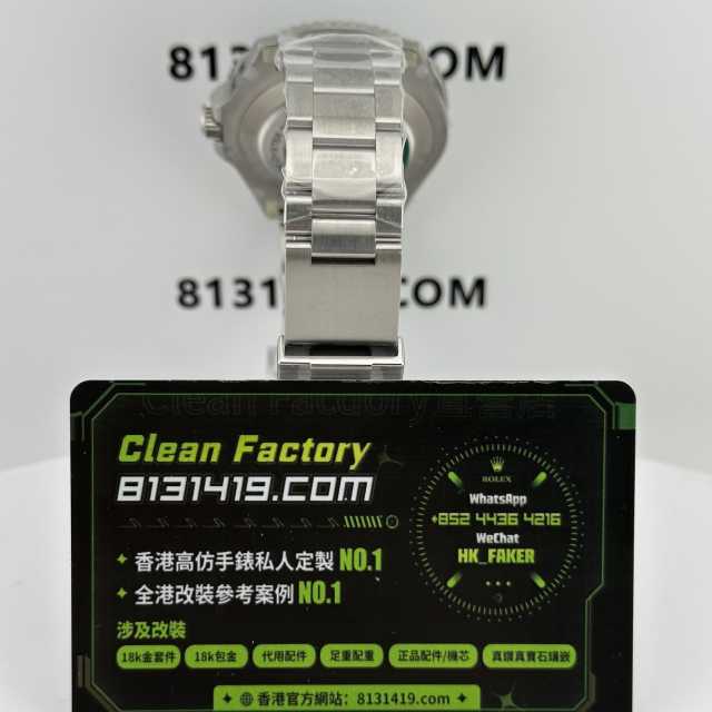 Clean廠勞力士海使型系列單紅鬼王126600新款