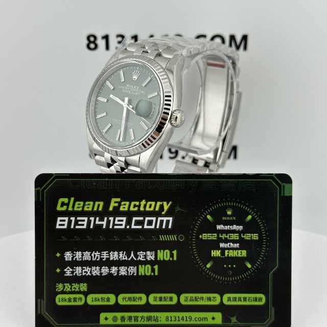 Clean廠/C廠勞力士日誌m126234-0051薄荷綠36mm