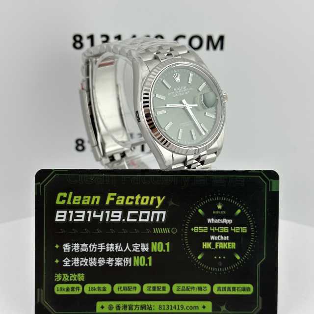 Clean廠/C廠勞力士日誌m126234-0051薄荷綠36mm