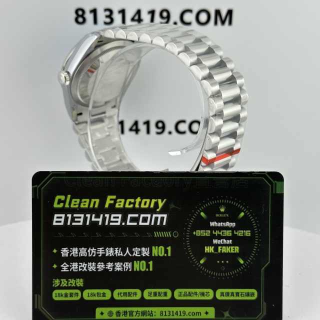 配重版高仿勞力士Day-Date系列m128239-0044綠松石140克