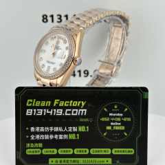配重版高仿勞力士Day-Date系列m128345rbr-0028貝母146克