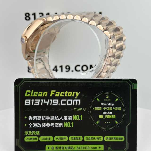 配重版高仿勞力士Day-Date系列m128345rbr-0028貝母146克