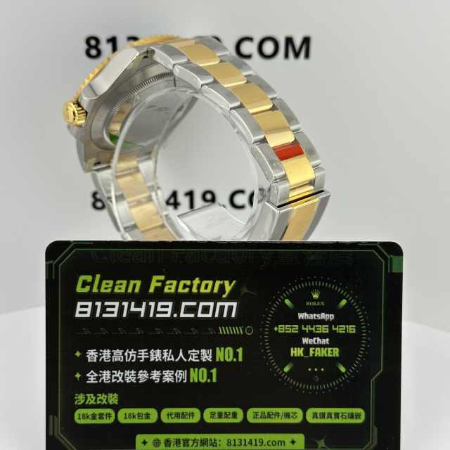 VS廠勞力士間金藍水鬼m126613lb-0002丹東3235機芯