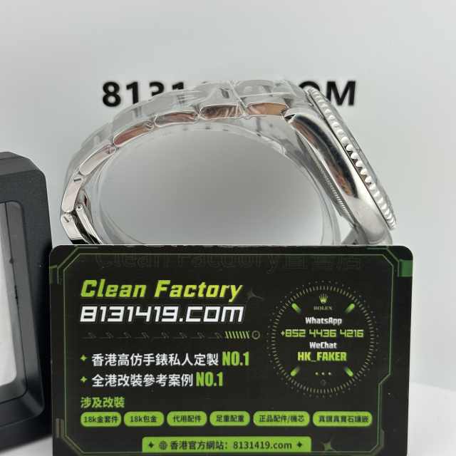 C廠勞力士灰遊艇m126622-0001升級DEEP高透玻璃